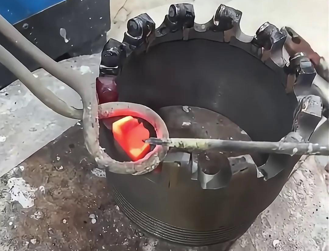 使用高频焊机对钻头合金进行焊接，需要遵循一系列步骤来确保完成焊接