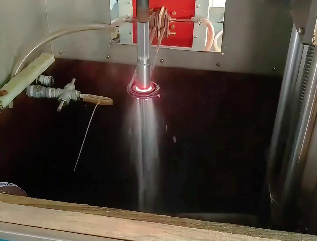 超高频销轴淬火，深度浅，速度快，变形量小