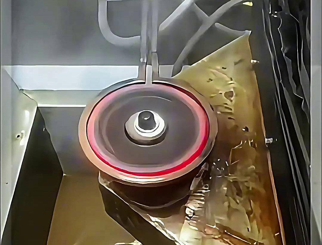 数控高频淬火机床，它可以适用于各类齿轮，链轮淬火，也可以用于各类销轴，滚轴淬火热处理