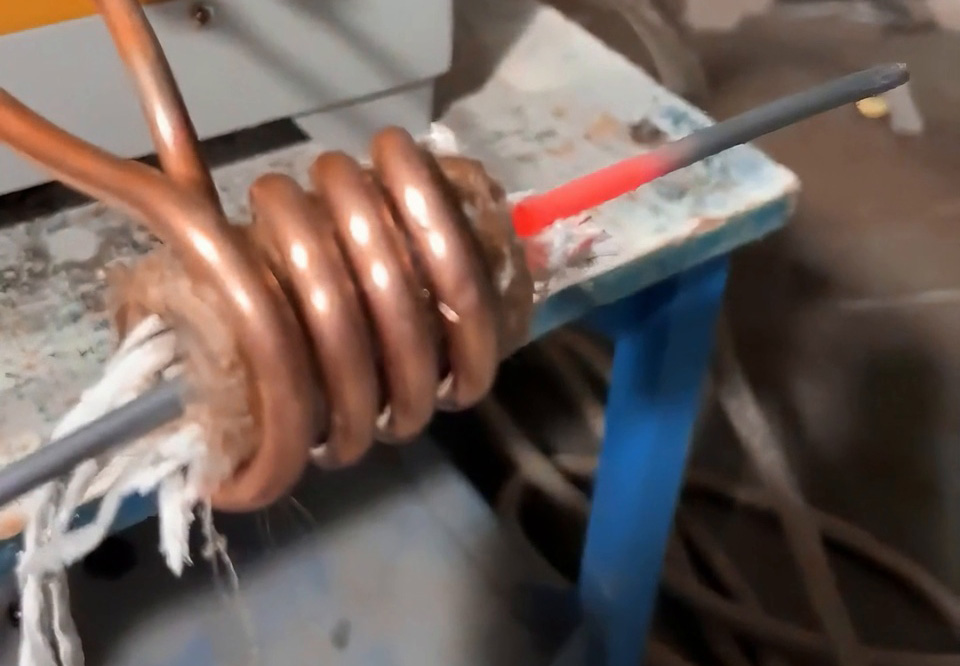 钢丝铁丝在线退火，高频加热退火设备超给力