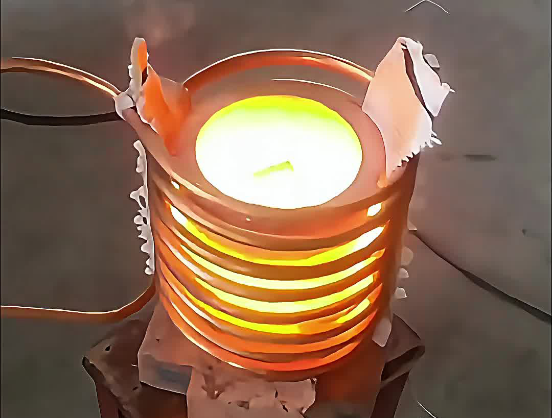 标准5公斤熔炼炉，可以采用专用的熔炼大香蕉手机在线视频加热电源作为加热工具